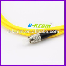Réseau de télécommunication FC à FC Simplex monomode Cordon de fibre optique